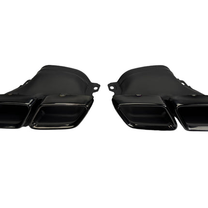 Diffusore con Terminali Neri per Mercedes Classe C W205 / S205 Avantgarde e Standard 2014-2021 – Art. 205634 - foto 4