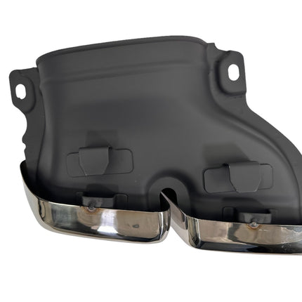 Diffusore con Terminali Cromati per Mercedes Classe C W205 / S205 Avantgarde e Standard 2014-2021 – Art. 205634 - foto 5