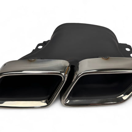 Diffusore con Terminali Cromati per Mercedes Classe S Coupé C217 / Cabrio A217 AMG 2014-2020 - foto 5