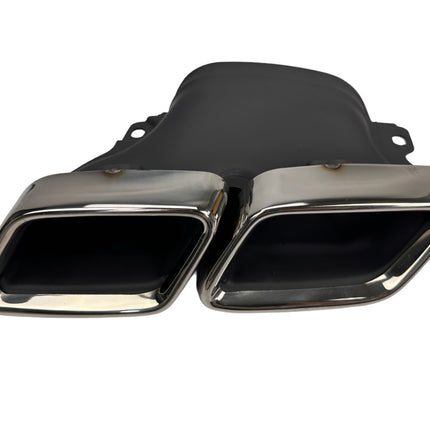 Diffusore con Terminali Cromati per Mercedes Classe C W205 / S205 Avantgarde e Standard 2014-2021 – Art. 205634 - foto 6