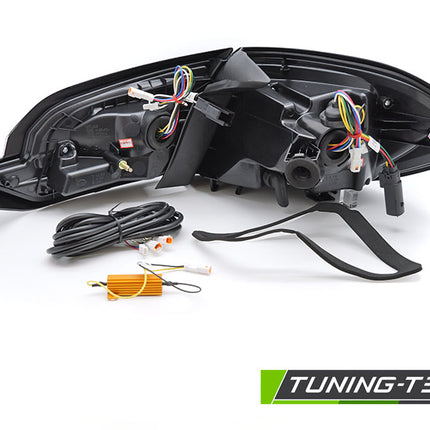 Ford Fiesta Mk8 2017-2021 Fanali Posteriori Led Neri