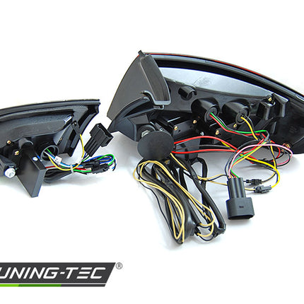 Audi A3 8P 5D 2008-2012 Fanali Posteriori Led Bar Rosso Bianco Seq
