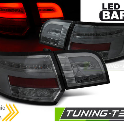Audi A3 8P 5D 2008-2012 Fanali Posteriori Led Bar Fumé Sequenziali
