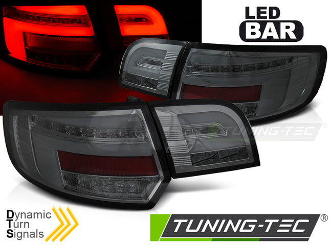 Audi A3 8P 5D 2008-2012 Fanali Posteriori Led Bar Fumé Sequenziali