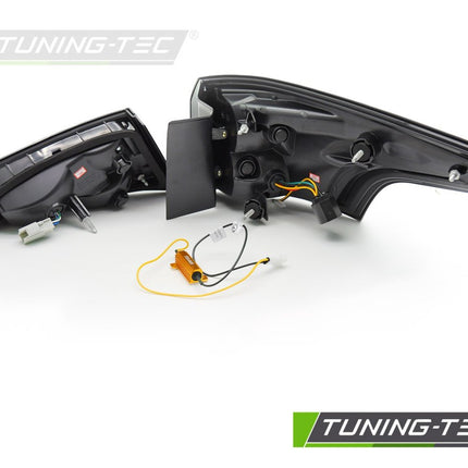 Ford Focus Mk 3 Sw 2011-2018 Fanali Posteriori Led Neri Seq