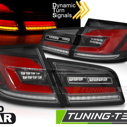 Bmw F10 2010-2016 Fanali Posteriori Led Bar Seq Neri