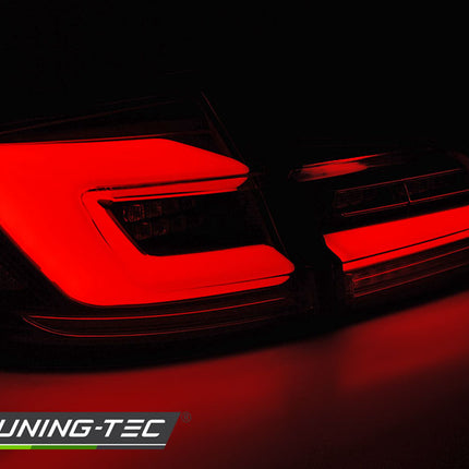 Bmw F10 2010-2016 Fanali Posteriori Led Bar Seq Fumé Neri