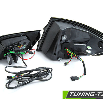 Bmw F10 2010-2016 Fanali Posteriori Led Bar Seq Fumé Neri