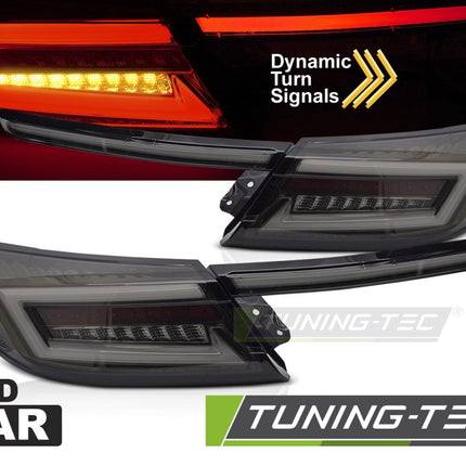Toyota Gr86 2021-2023 Fanali Posteriori Led Bar Oro Fumé Sequenziali