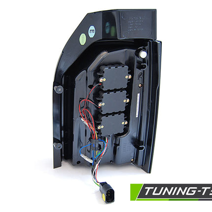 Vw T6 T6.1 2015-2021 Fanali Posteriori Led Bar Neri Fumé Seq Oem Led