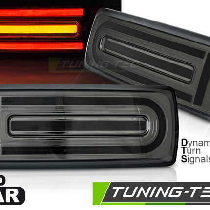 Mercedes W463 1990-2018 Classe G Fanali Posteriori Led Bar Fumé