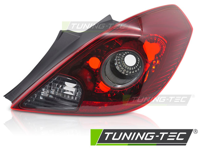 Opel Corsa D 2006-2011 3D Fanale Rosso Fumé Sport Lato Destro Tyc