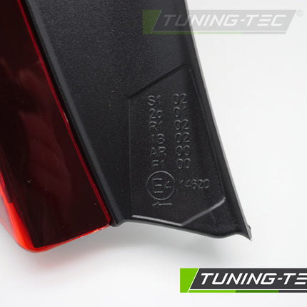 Opel Corsa D 2006-2011 3D Fanale Rosso Fumé Sport Lato Sinistro Tyc