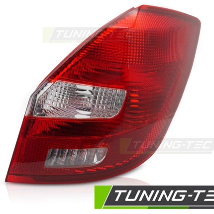 Skoda Fabia 2007-2014 Fanale Rosso Bianco Lato Destro Tyc
