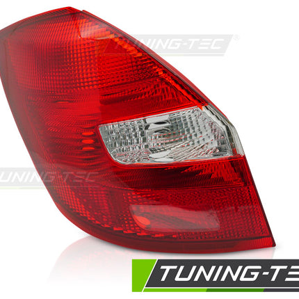 Skoda Fabia 2007-2014 Fanale Rosso Bianco Lato Sinistro Tyc