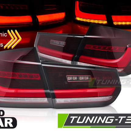 Bmw F30 2011-2018 Fanali Posteriori Led Bar Seq Rosso Bianco
