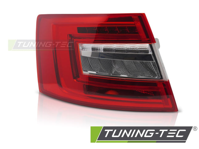 Skoda Octavia III 2016-2020 Fanale Led Rosso Bianco Sinistro Tyc