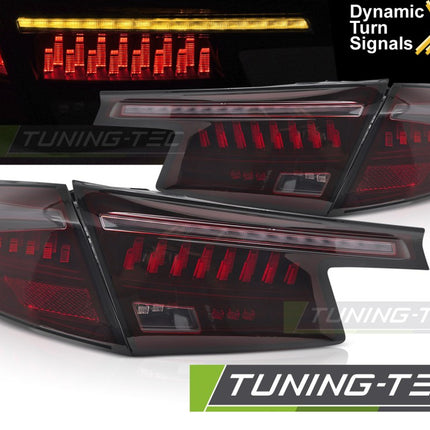 Honda Civic Xi 2021+ Fanali Posteriori Led Rosso Fumé