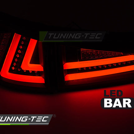 Lexus Is II 2006-2013 Fanali Posteriori Led Neri Led Sql