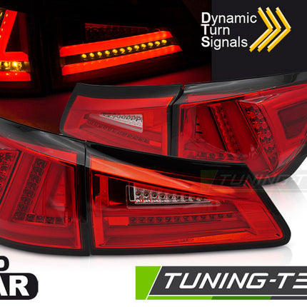 Lexus IS II 2006-2013 Fanali Posteriori LED Rosso Bianco sequenziali