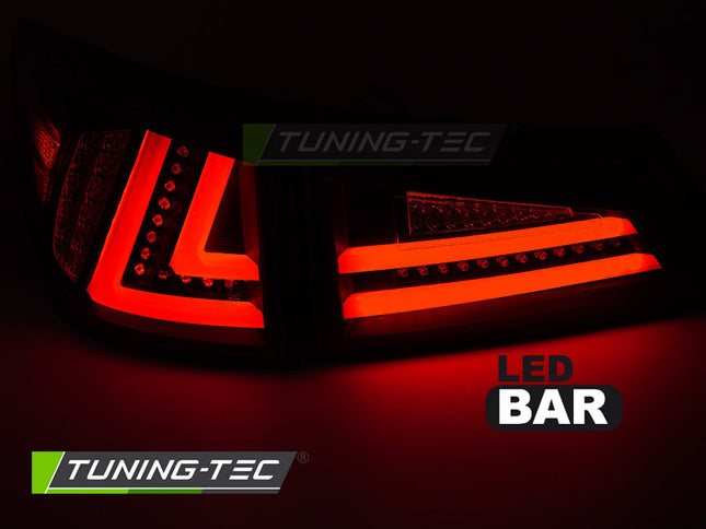 Lexus IS II 2006-2013 Fanali Posteriori LED rosso fumé sequenziale