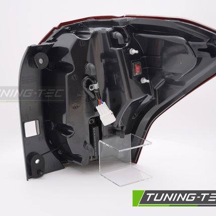 Subaru Forester Iv 2013-2018 Fanali Posteriori Led Bar Rosso Fumé