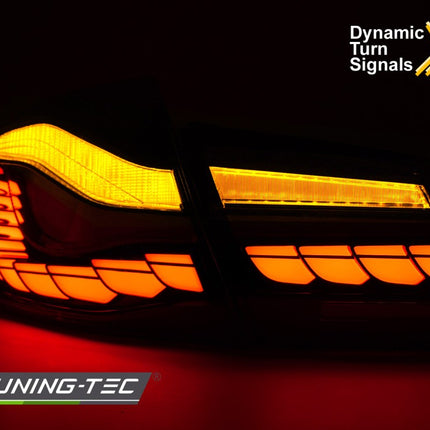 BMW F10 2010-2016 Fanali Posteriori OLED sequenziali fumé