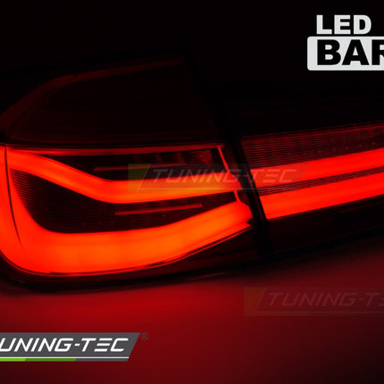 Bmw F30 2011-2018 Fanali Posteriori Led Bar Seq Rosso