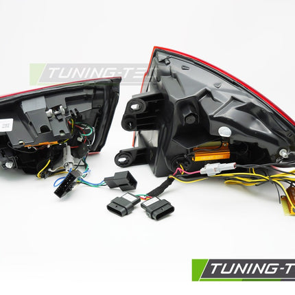 Bmw F30 2011-2018 Fanali Posteriori Led Bar Seq Rosso