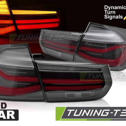 Bmw F30 2011-2018 Fanali Posteriori Led Bar Seq Fumé