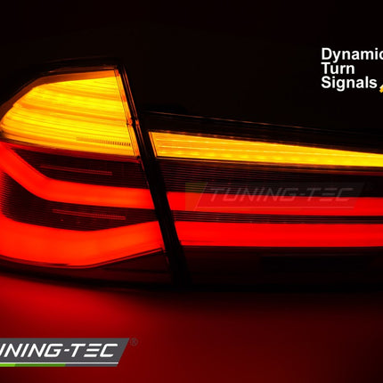 Bmw F30 2011-2018 Fanali Posteriori Led Bar Seq Fumé