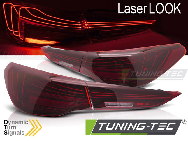Bmw G22 G23 2020- Fanali Posteriori Led Rosso Seq Laser Look