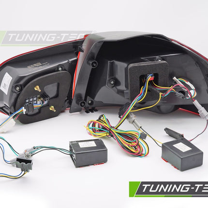 Vw Golf 6 2008-2013 Fanali Posteriori Led Rosso Led Oled