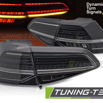 VW Golf 7 2013-2019 Fanali Posteriori LED sequenziali fumé