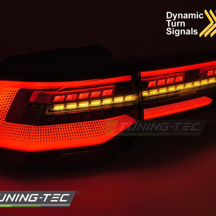 Vw Golf 8 2019-2024 Fanali Posteriori Led Rosso Led Seq