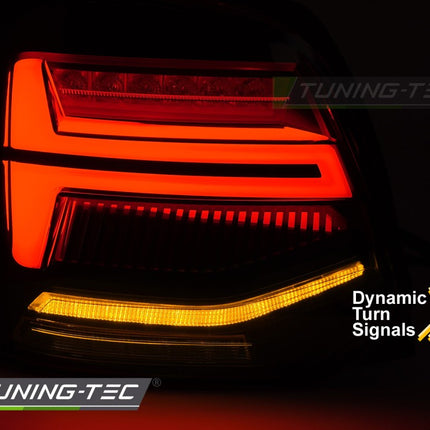 Vw Polo V 2009-2017 Fanali Posteriori Led Rosso Led Bar