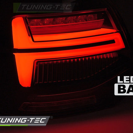 Vw Polo V 2009-2017 Fanali Posteriori Led Rosso Led Bar