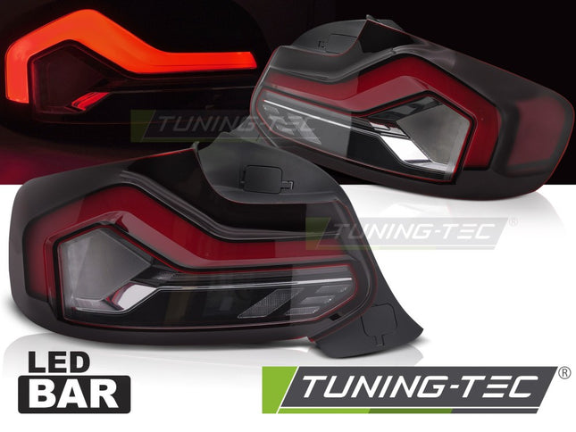 Bmw F22 F23 F87 2014-2021 Fanali Posteriori Led Rosso Fumé