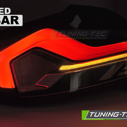 Bmw F22 F23 F87 2014-2021 Fanali Posteriori Led Rosso Fumé