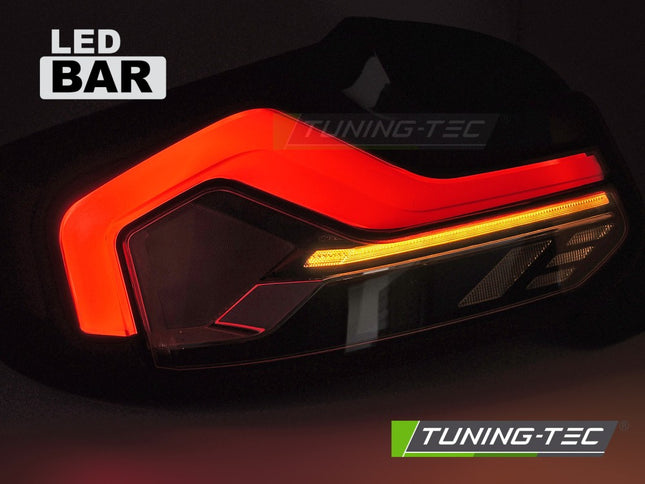 Bmw F22 F23 F87 2014-2021 Fanali Posteriori Led Rosso Fumé