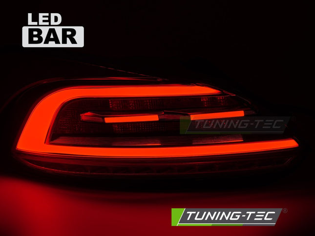 Vw Scirocco III 2008-2014 Fanali Posteriori Led Bar Rosso