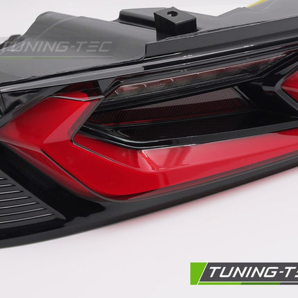 Chevrolet Camaro 2016-2018 Fanali Posteriori LED Nero-rosso