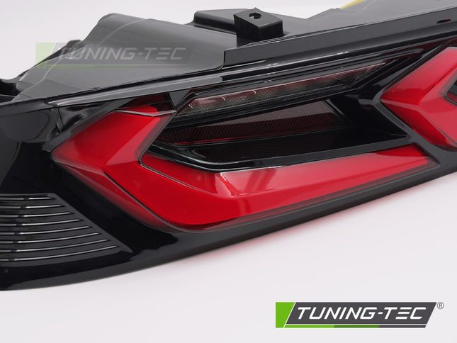 Chevrolet Camaro 2016-2018 Fanali Posteriori LED Nero-rosso