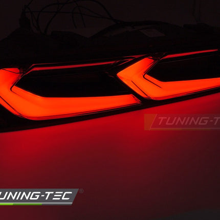 Chevrolet Camaro 2016-2018 Fanali Posteriori LED Nero-rosso