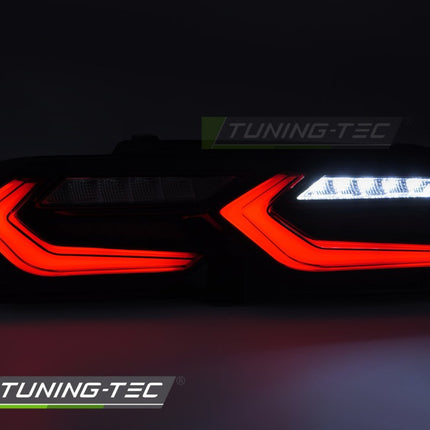Chevrolet Camaro 2019-2023 Fanali Posteriori LED Nero-rosso