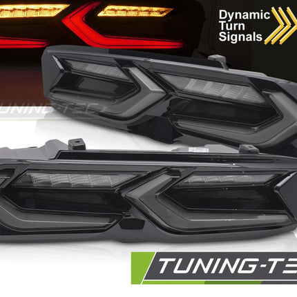 Chevrolet Camaro 2019-2023 Fanali Posteriori LED neri
