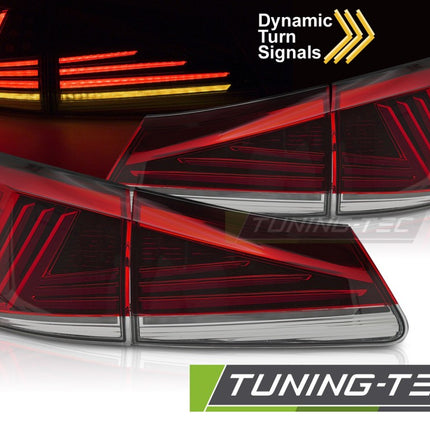 Lexus Is II 2006-2013 Fanali Posteriori Led Rosso Led Sql