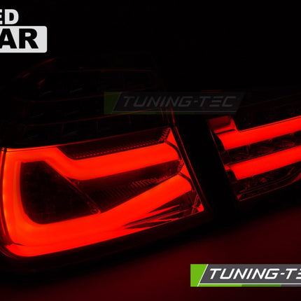 Bmw E90 2009-2011 Fanali Posteriori Led Bar Neri Sequenziali