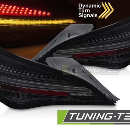 Mercedes CLA C117 2013-2016 Fanali Posteriori LED sequenziali fumé Neri