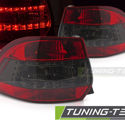 VW Golf 5/6 Variant 2007-2013 Fanali Posteriori LED rosso fumé